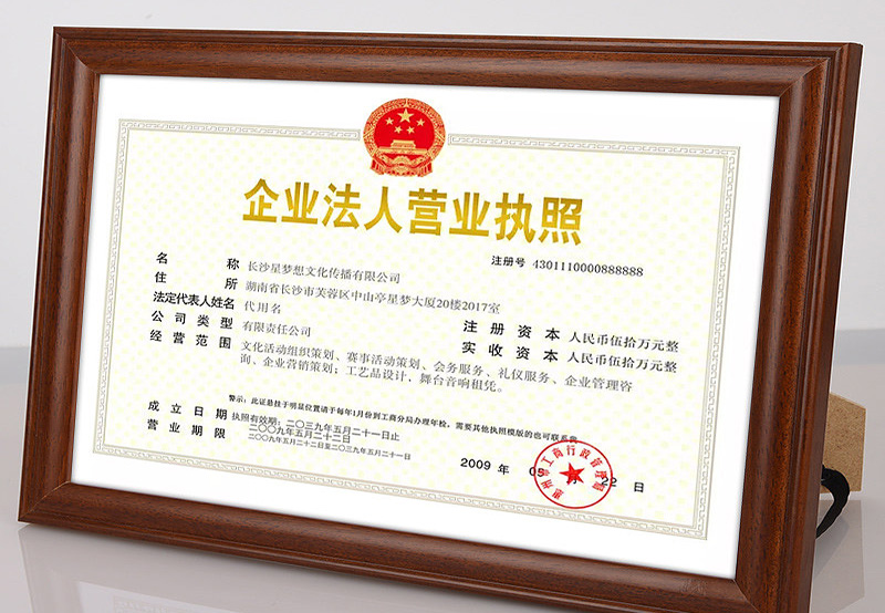 公司荣誉